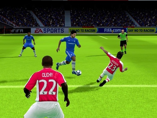 Illustration for article titled Arsenal vs. Chelsea Highlight New FIFA Online Screens